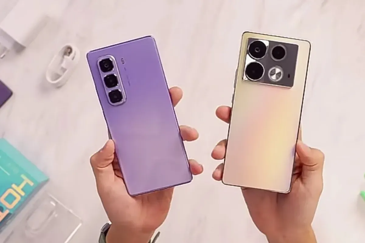 Infinix Hot 50 Pro Plus merupakan salah satu Hp Infinix dengan spek dewa, namun harga murah. (Sumber: YouTube/Gadgetin)