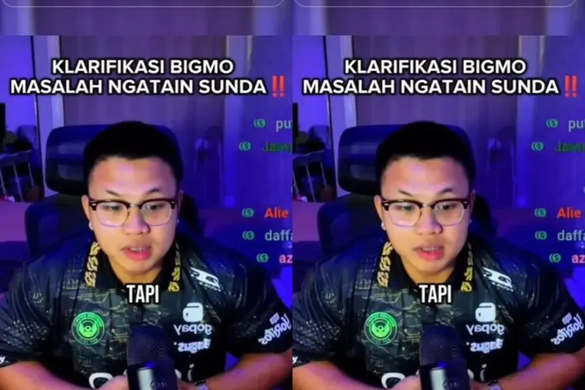 Klarifikasi Bigmo TikTok soal orang Sunda, begini pernyataannya. (Sumber: Istimewa)