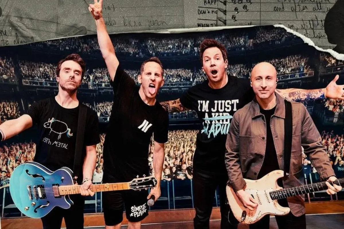 Potret Band Simple Plan. (Sumber: X)