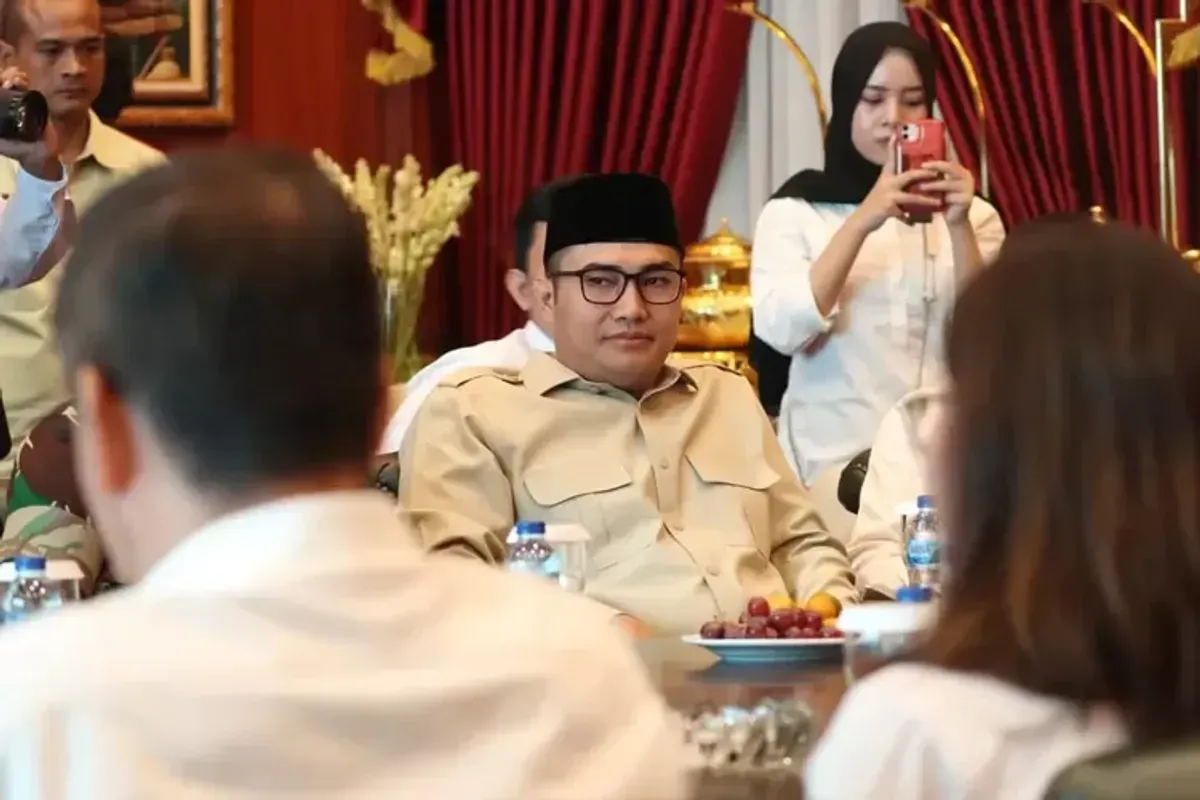 Ketua DPRD Kabupaten Bogor Sastra Winara mendorong kelola pembentukan Koperasi Desa Merah Putih yang profesional. (Sumber: Dok. DPRD Kabupaten Bogor)