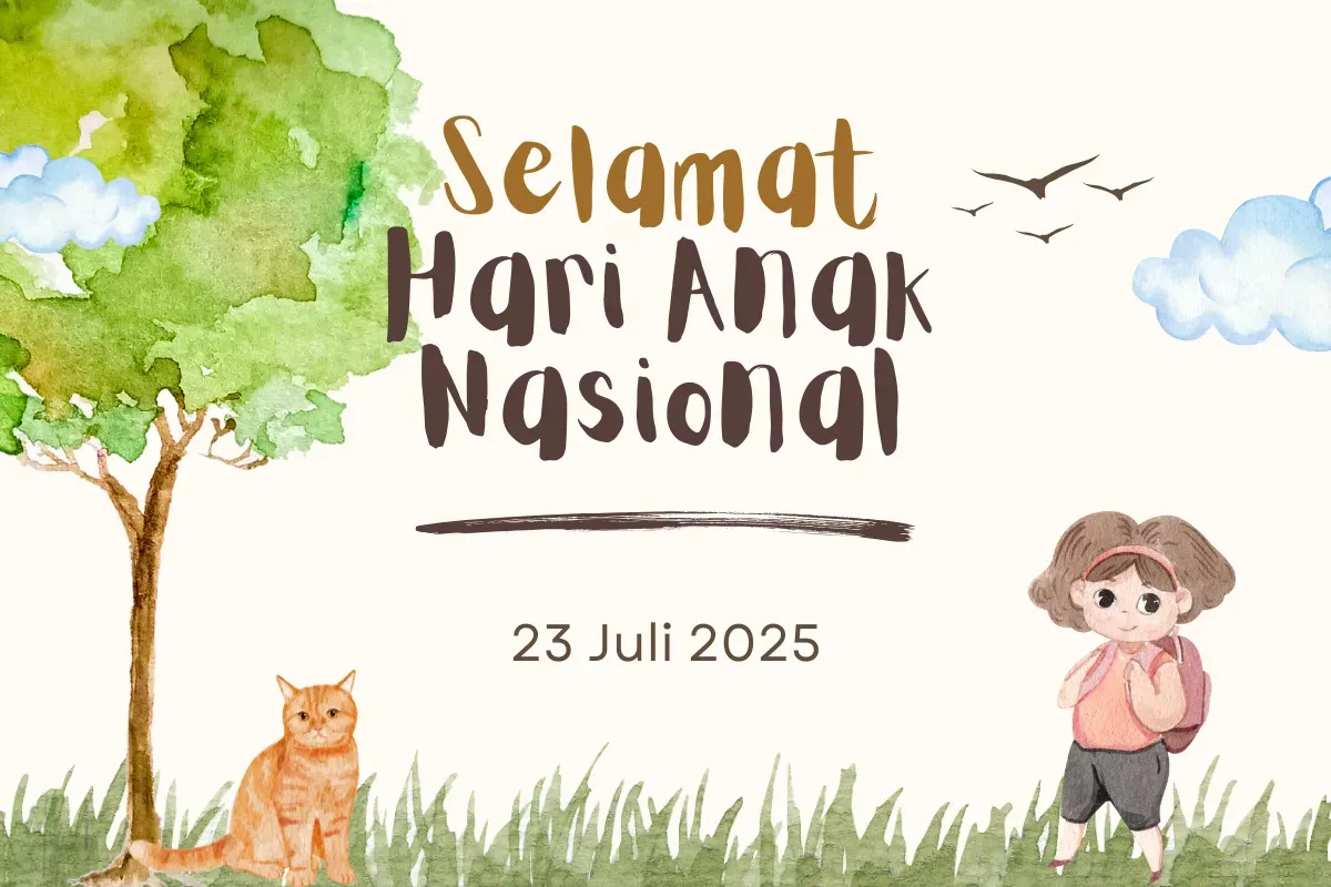 Link Poster Hari Anak Nasional 2025 Hari Ini 23 Juli, Bisa Edit Sesuka Hati (Sumber: Canva/Lorddiemon/Edited Muhammad Ibrahim)