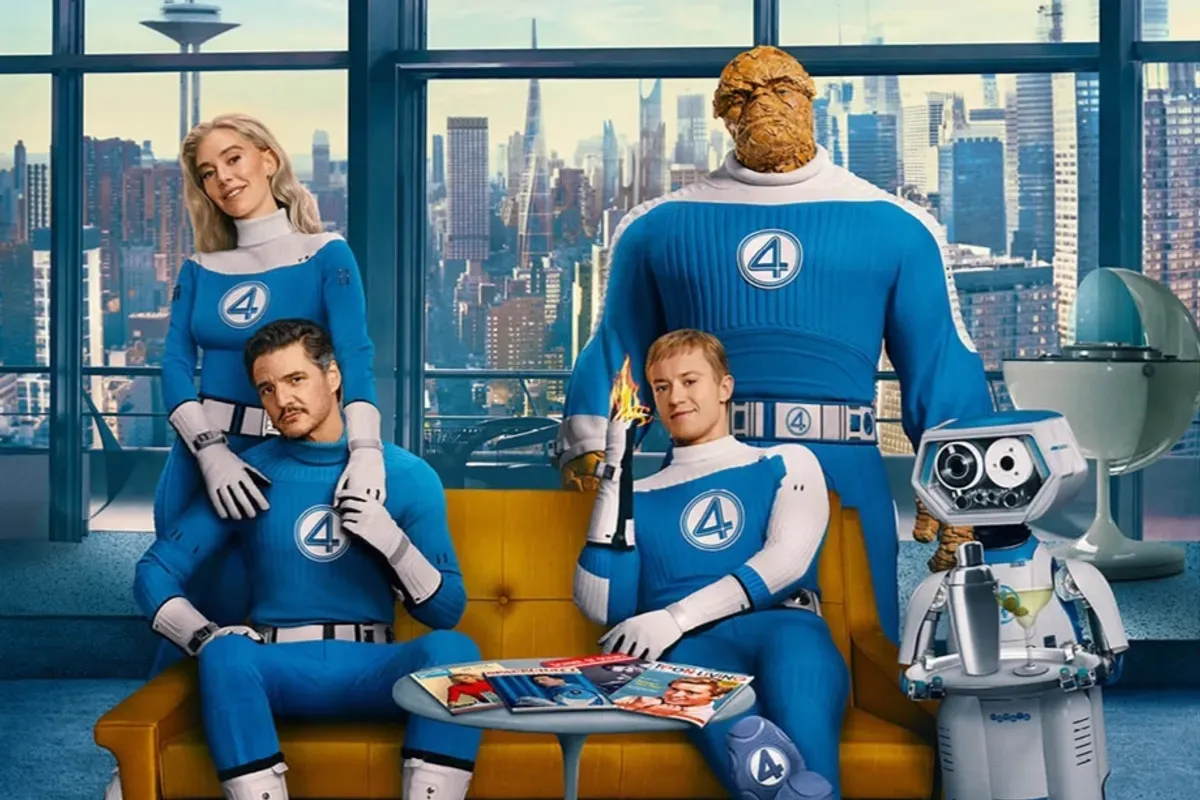Sinopsis film The Fantastic Four: First Steps yang tayang hari ini. (Sumber: Instagram/@marvelindonesia)