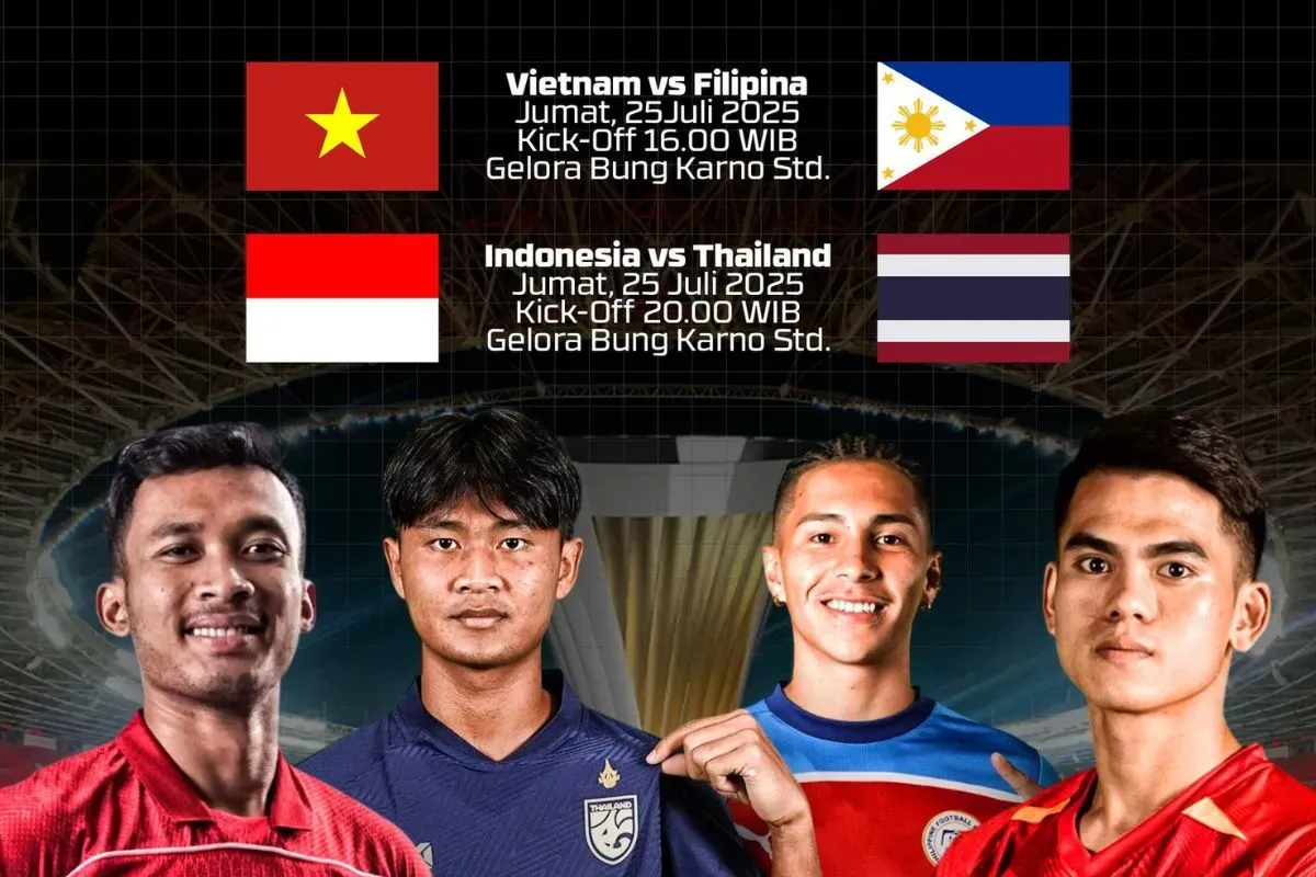 Jadwal Semifinal AFF U-23 2025 (Sumber: X/@jmtv_id)