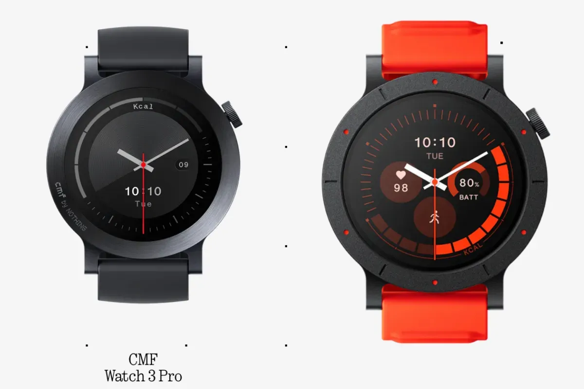 Ilustrasi CMF Watch Pro 3 yang baru dirilis oleh Nothing. (Sumber: Nothing)