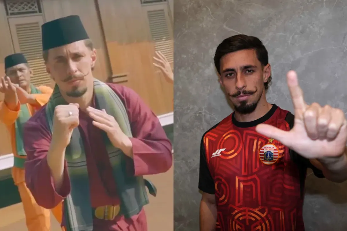 Potret pemain baru Persija, Gustavo Franca Amadio yang kini dijuluki Si Jampang. (Sumber: Persija)