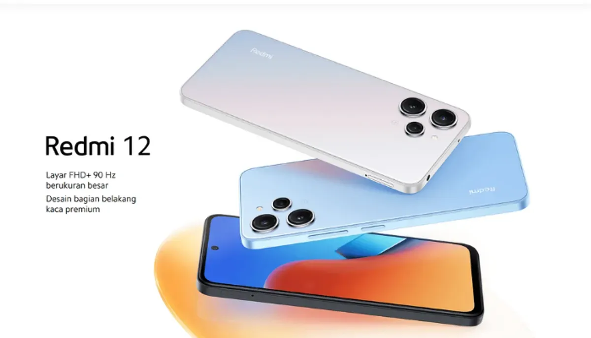 Redmi 12 - Rekomendasi HP kamera ultrawide termurah 2025 dengan performa tangguh. (Sumber: mi.co.id)