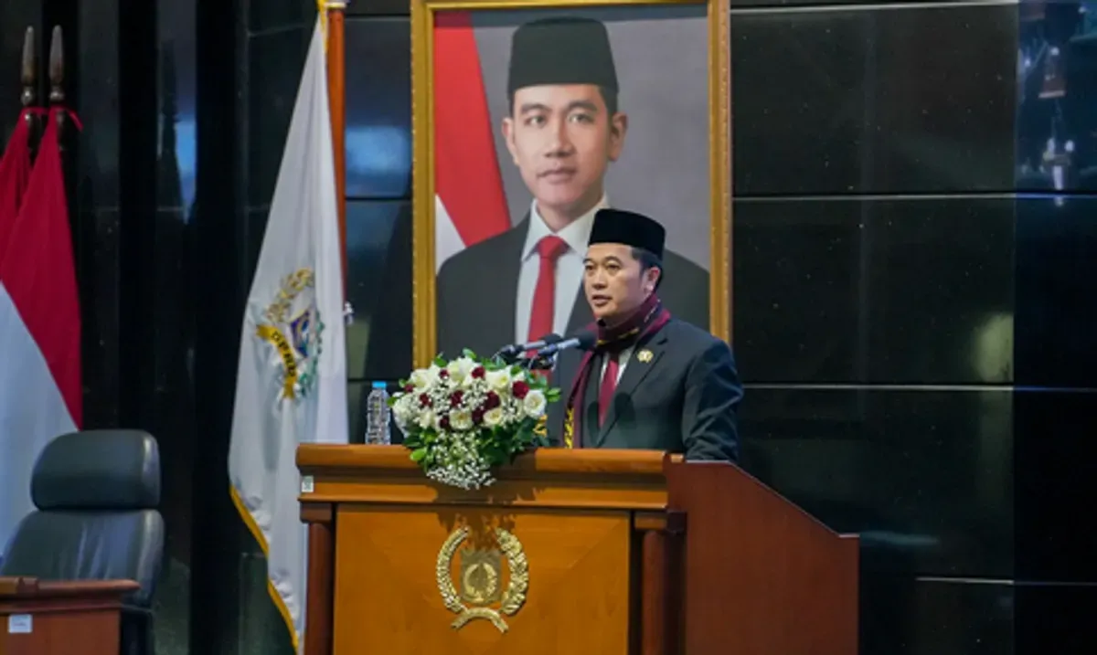 Anggota DPRD Jakarta Komisi A Kevin Wu bicara perlunya Satgas Pencegahan Kebakaran. (Sumber: Dok. Sekretariat DPRD DKI)