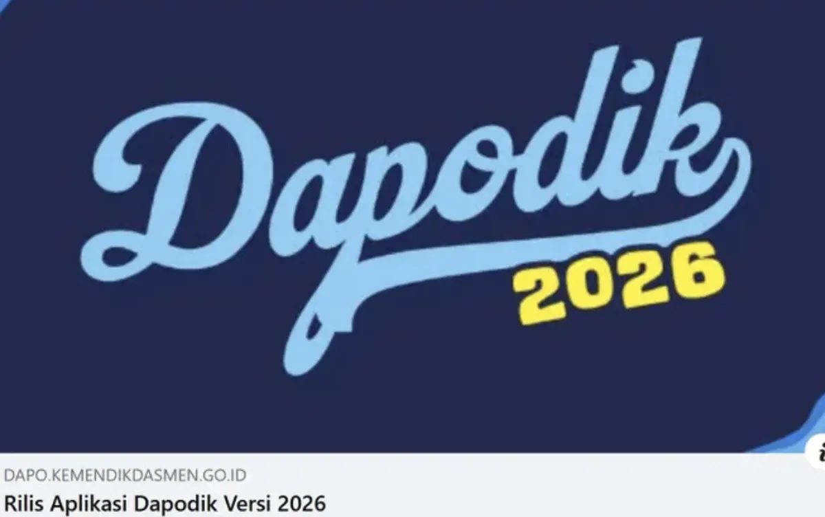 Residu Dapodik Bisa Ganggu TPG! Ini Cara Cek dan Tanggal Cut Off Dapodik 2026 Terbaru (Sumber: Dok/Dapodik 2026)