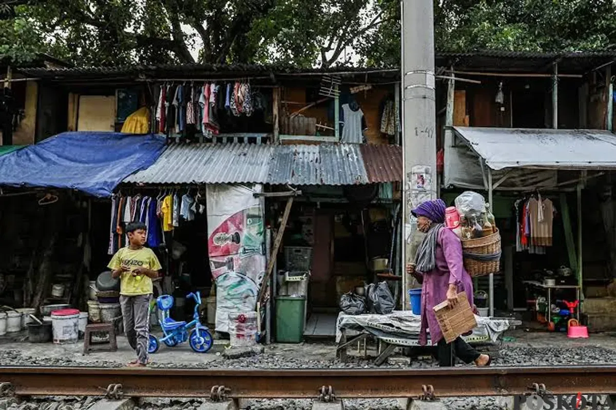 Ilustrasi kemiskinan di Jakarta. BPS mencatat angka kemiskinan naik 0,14 persen dari tahun lalu. (Sumber: Poskota/Bilal Nugraha Ginanjar)
