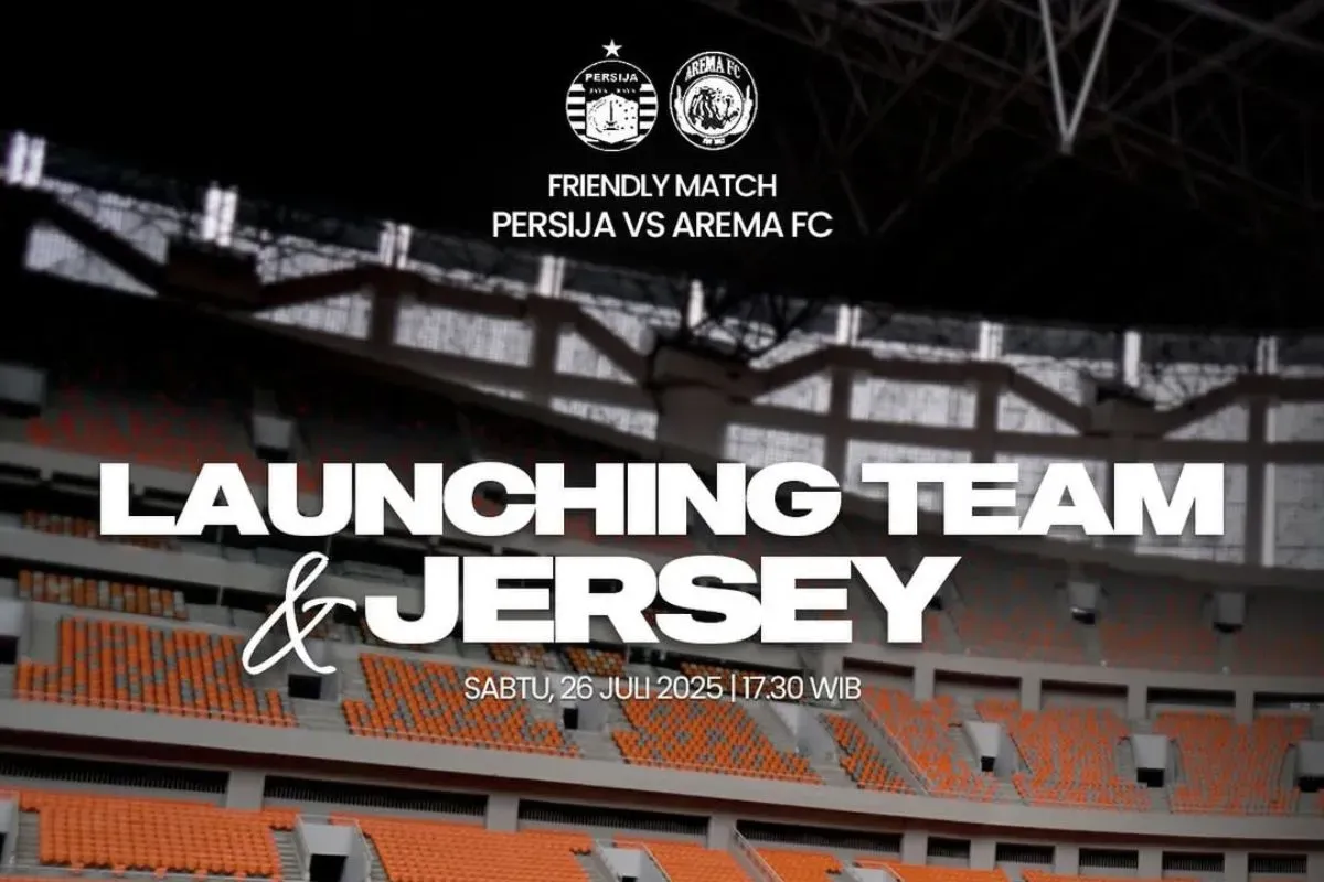 Cek di sini link live streaming Persija vs Arema nanti malam, kick off pukul 19.00 WIB. (Sumber: Instagram/@persija)
