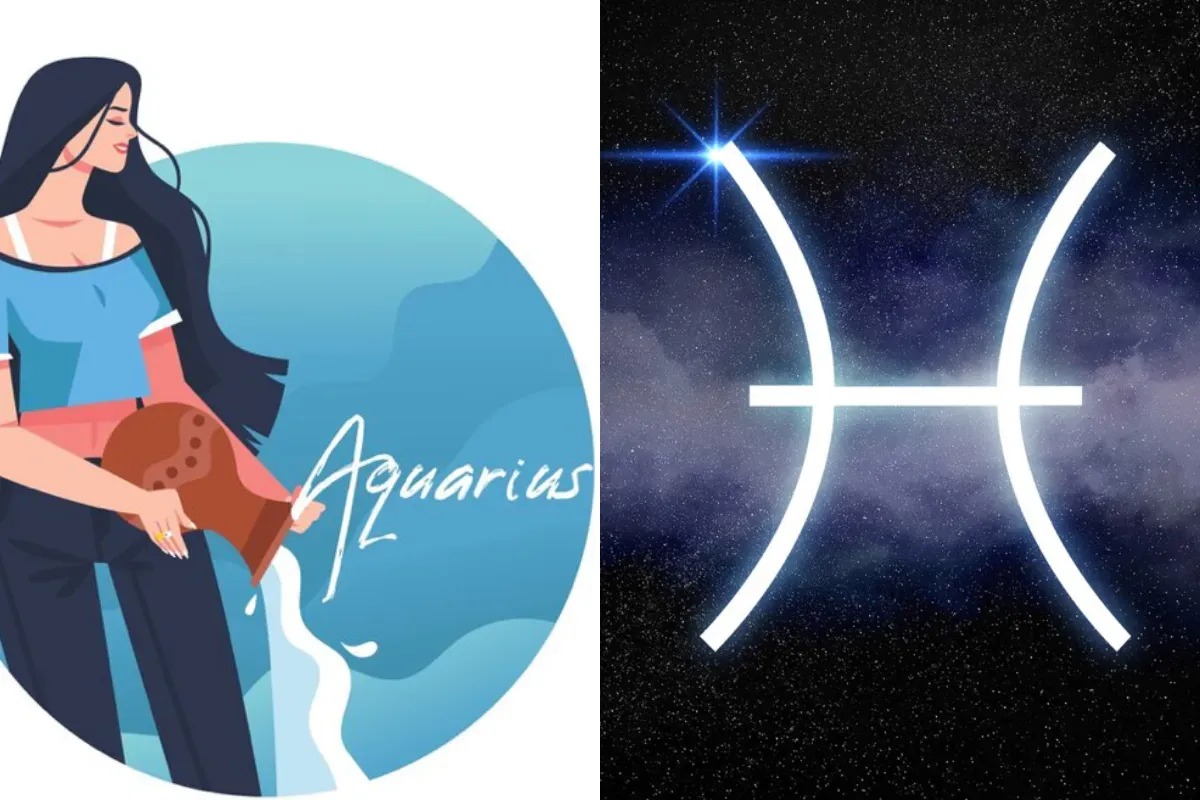 Ilustrasi ramalan zodiak Minggu, 27 Juli 2025 untuk Aqurius dan Pisces. (Sumber: Freepik)