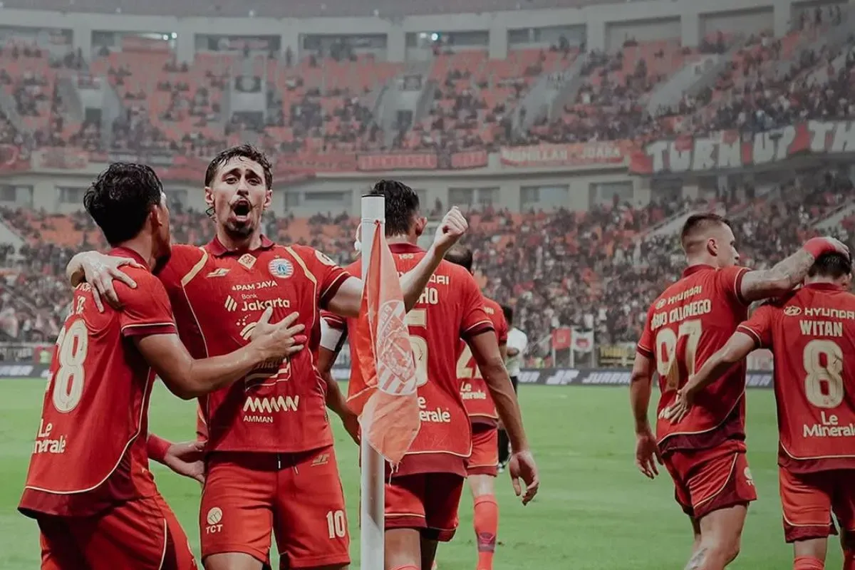 Hasil positif laga uji coba, Persija taklukkan Arema FC 3-0. (Sumber: Instagram/@persija)