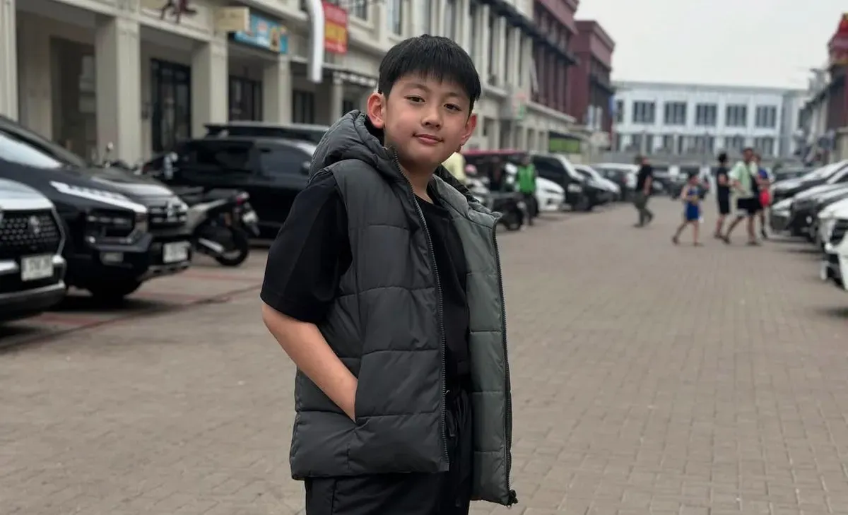 Anak Christopher, Ryu Kintaro yang tengah viral. (Sumber: Instagram/@ryu_kintaro)