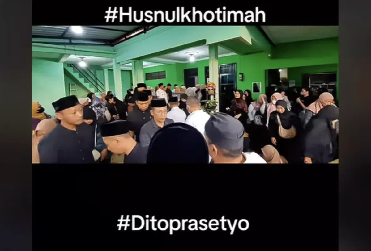Dito Prasetyo Tutup Usia Mendadak, Istri dan Anak Berduka: Apa Sebenarnya Penyebabnya? (Sumber: TikTok/@ngringo.nugroho)