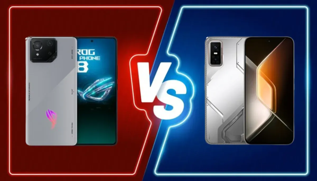 Infinix GT 30 Pro vs ROG Phone 8. (Sumber: Poskota)