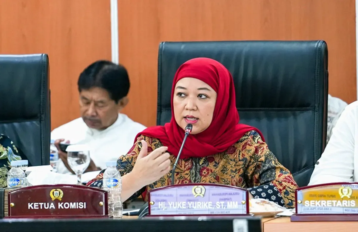 Ketua Komisi D DPRD Provinsi DKI Jakarta Yuke Yurike mendorong Pemprov Jakarta pembinaan penghuni rusun disabilitas mental. (Sumber: Dok. Sekretariat DPRD DKI)