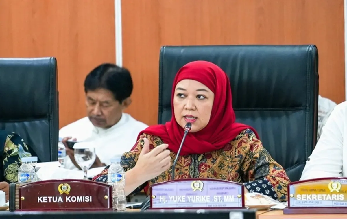 Ketua Komisi D DPRD Provinsi DKI Jakarta Yuke Yurike (Sumber: Dok. Sekretariat DPRD Jakarta)