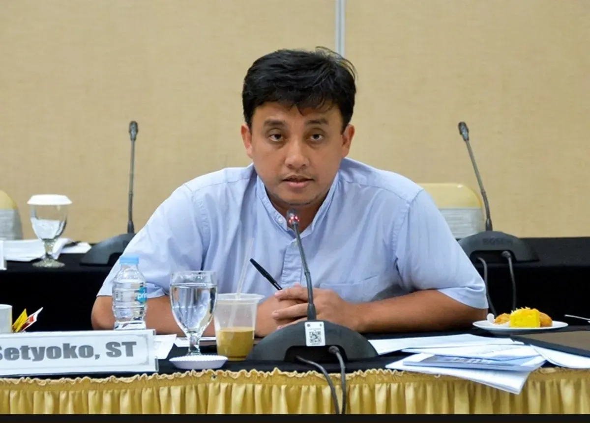 Anggota Komisi D DPRD Provinsi DKI Jakarta Setyoko meminta edukasi pengelolaan sampah sampai ke masyarakat. (Sumber: Dok. Sek)