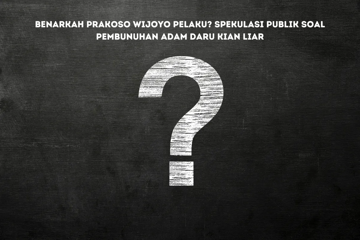 Siapa Sebenarnya Prakoso Wijoyo yang Jadi Tersangka Netizen?