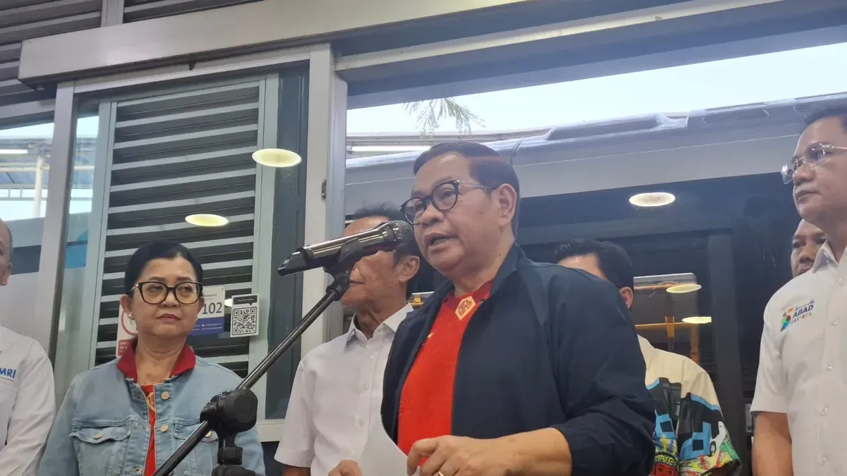 Gubernur Jakarta Pramono Anung Komitmen Wujudkan Pemerintahan yang Bersih dan Transparan Jakarta. (Sumber: Dok. Poskota/M. Tegar Jihad)