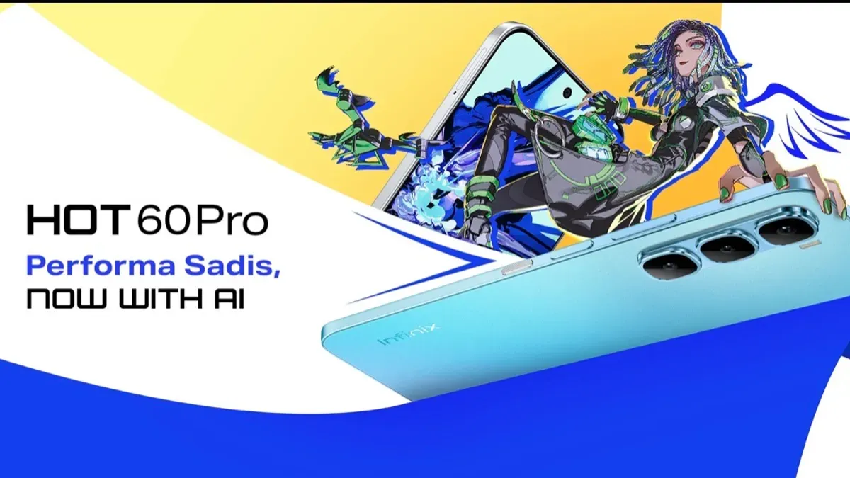 Harga dan spesifikasi Infinix HOT 60 Pro (Sumber: Infinix)