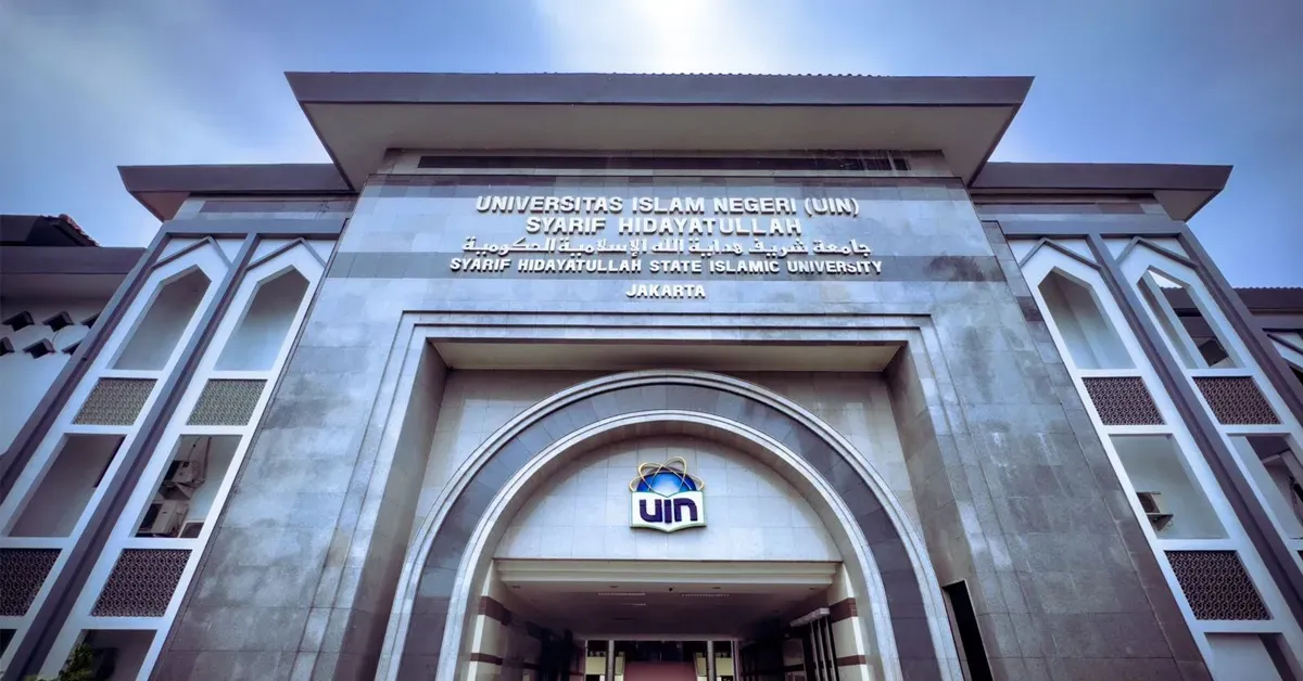 Potret gedung Universitas Islam Negeri (UIN) Syarif Hidayatullah Jakarta. (Sumber: Dok.UIN Jakarta)