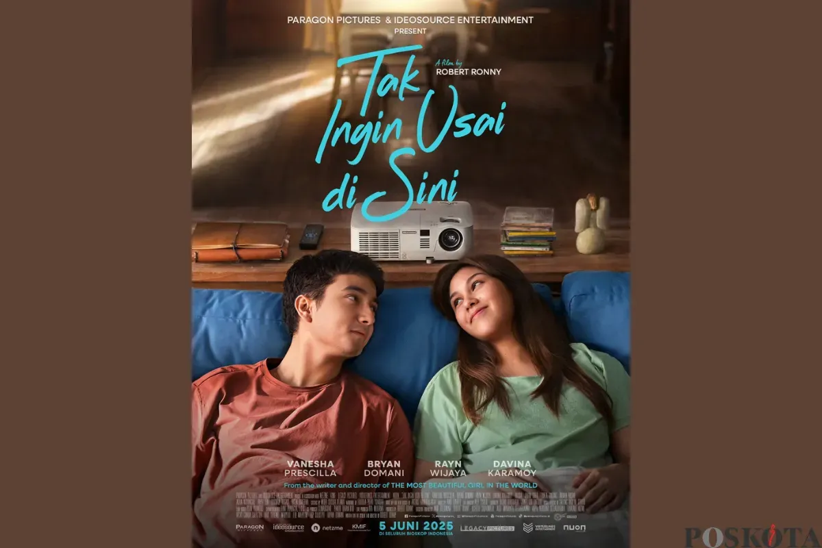 Sinopsis dan Daftar Pemeran Film Tak Ingin Usai di Sini yang Tayang 5 Juni 2025 Mendatang (Sumber: Instagram/takinginusaidisini/edited Muhammad Ibrahim)