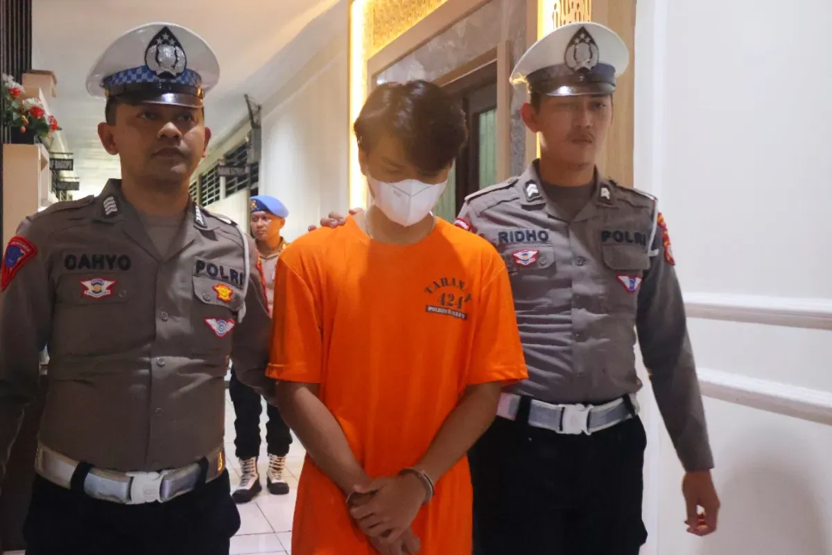 Christiano Tarigan ditetapkan sebagai tersangka atas kasus kecelakaan maut di Jalan Palagan. Terungkap plat nomor sengaja diganti. (Sumber: Tribrata News)