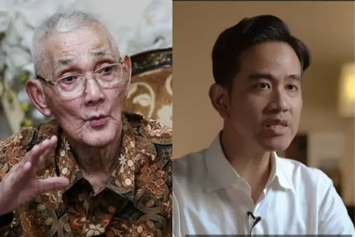 Try Sutrisno (kiri) dan Gibran Rakabuming Raka (kanan).