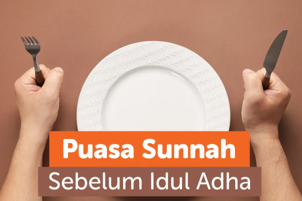 Ilustrasi puasa sunnah sebelum Hari Raya Iduladha. (Sumber: Rumah Zakat)