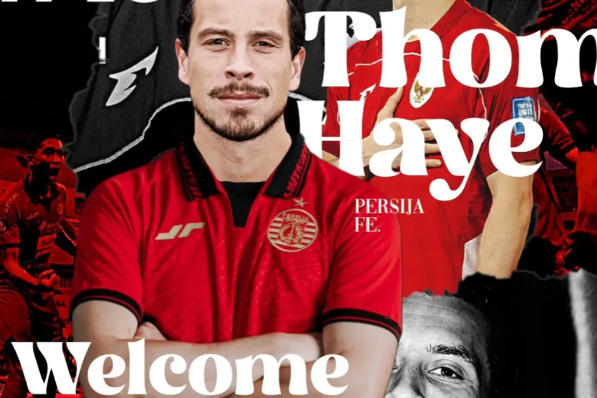 Potret Thom Haye yang dirumorkan bergabung dengan Persija Jakarta. (Sumber: Instagram/@feed.persija)