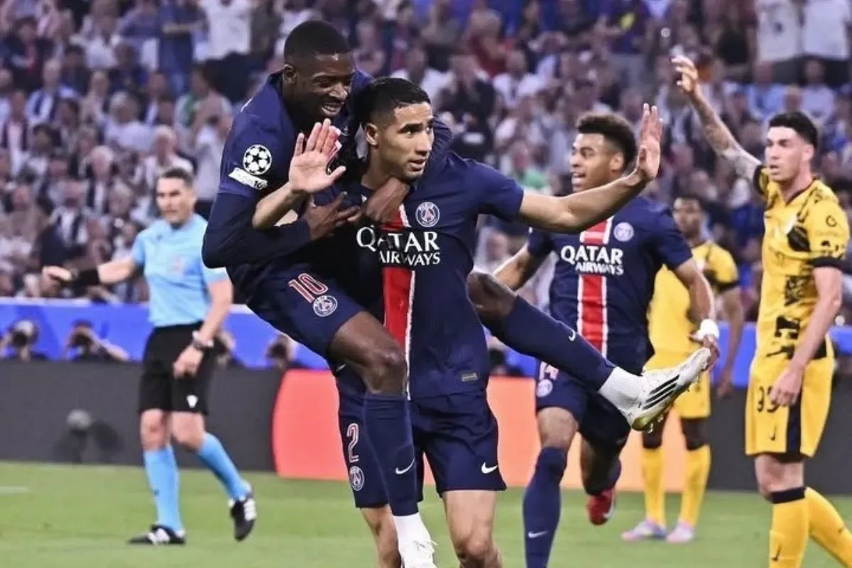 Inter Milan kalah telak 5-0 dari PSG di Final Liga Champions Eropa. (Sumber: Instagram/@psg)