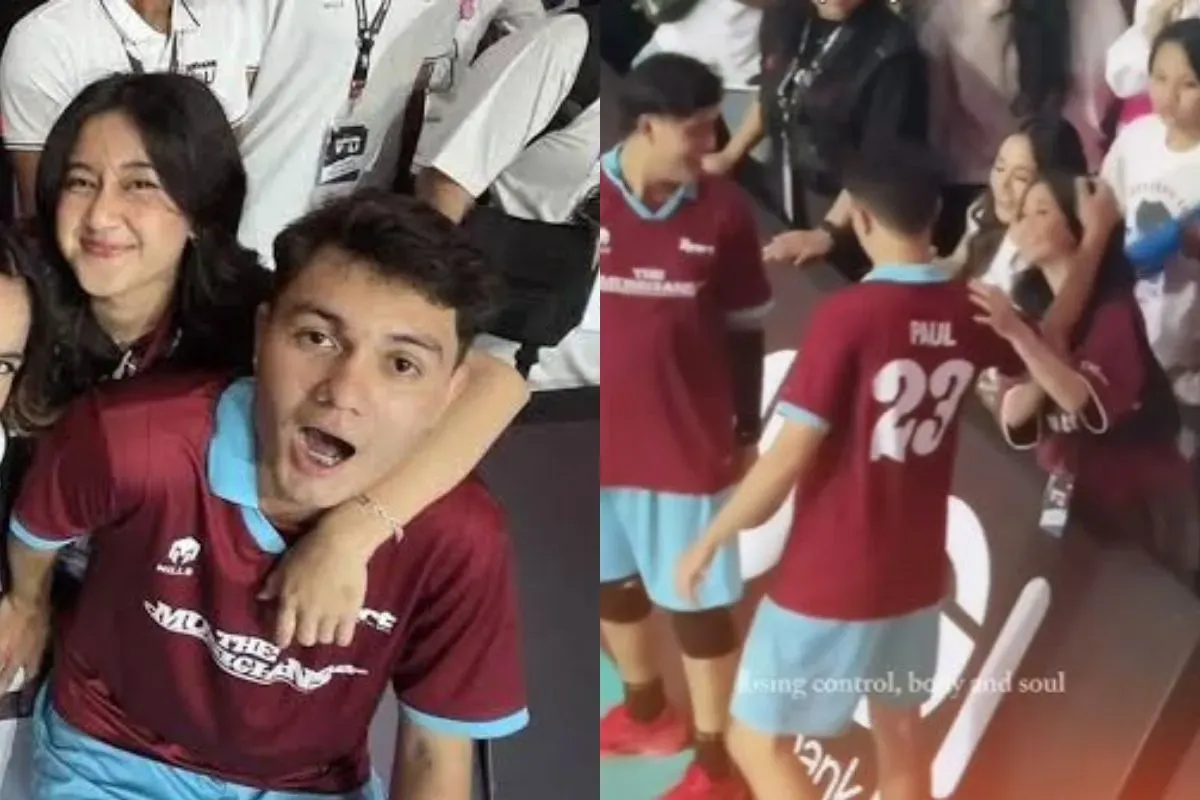 Keisya Levronka dan Nyoman Paul dikabarkan dekat, benarkah sudah pacaran? (Sumber: TikTok)