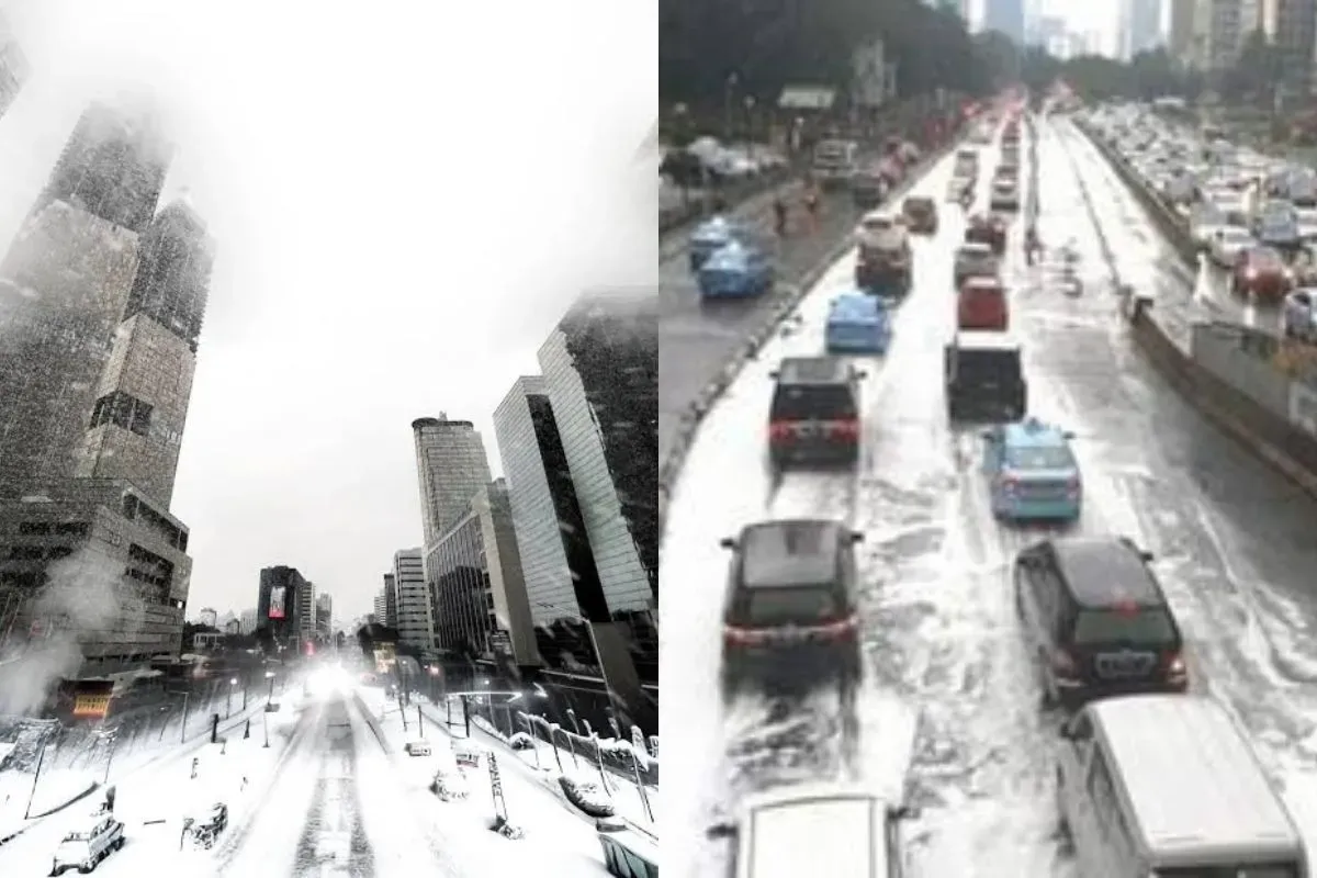 Viral di medsos Jakarta diselimuti salju, benarkah? (Sumber: Istimewa)