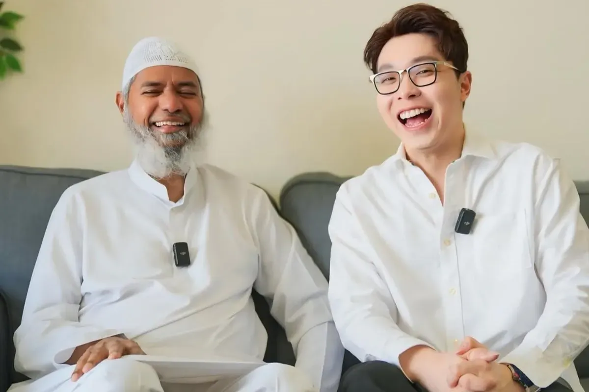 Dianggap Permainkan Agama, Dokter Richard Lee Unggah Foto dengan Zakir Naik: Saya Bukan Siapa-Siapa (Sumber: Instagram/dr.richard_lee)