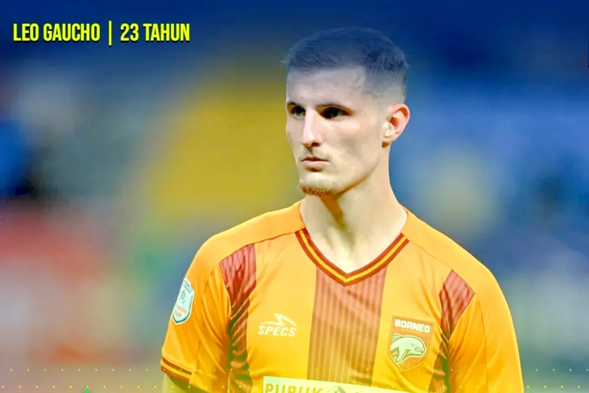 Potret penyerang asal Brasil, Leo Gaucho yang menjadi rebutan Persija Jakarta dan Persib Bandung. (Sumber: Instagram/@liga1talk)