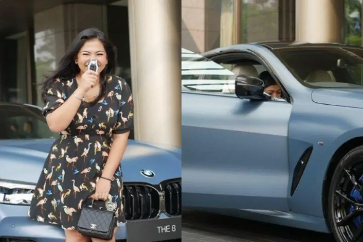 Segini harga BMW M850i xDrive First Edition milik Liana Saputri anak Haji Isam. (Sumber: Instagram)