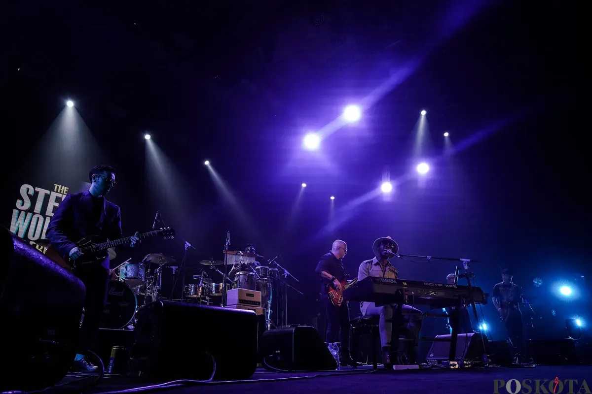 Grup musik The Stevie Wonder Celebration tampil pada Java Jazz Festival 2025 di Jiexpo Kemayoran, Jakarta, Jum'at, 20 Mei 2025. Poskota/Bilal Nugraha Ginanjar (Sumber: Poskota/Bilal Nugraha Ginanjar | Foto: Bilal Nugraha Ginanjar)