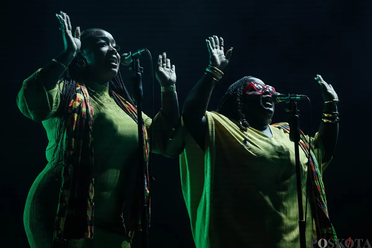 Grup musik The Stevie Wonder Celebration tampil pada Java Jazz Festival 2025 di Jiexpo Kemayoran, Jakarta, Jum'at, 20 Mei 2025. Poskota/Bilal Nugraha Ginanjar (Sumber: Poskota/Bilal Nugraha Ginanjar | Foto: Bilal Nugraha Ginanjar)