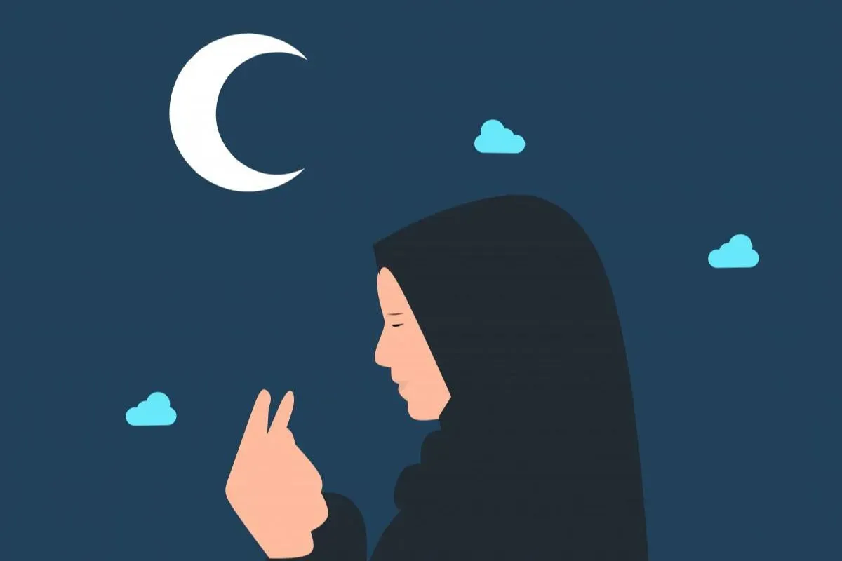 Ilustrasi seorang perempuan sedang berdoa. (Sumber: PxHere)