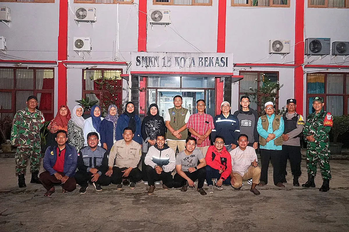 SMK Negeri 15 Kota Bekasi mulai terapkan jam malam bagi pelajar sesuai perintah Gubenur Jawa Barat, Dedi Mulyadi. (Sumber: Dok. SMKN 15 Kota Bekasi)
