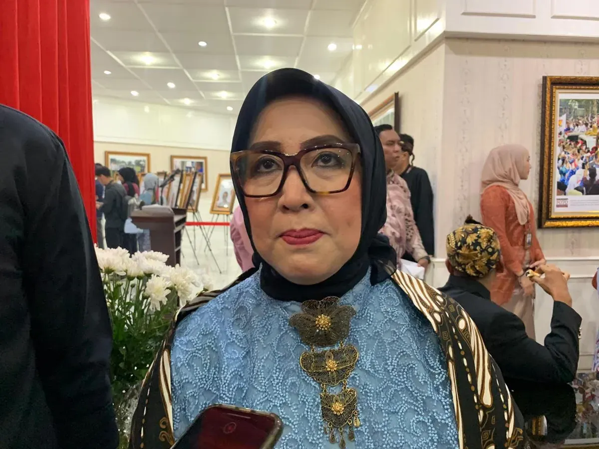 Plt Kepala Dinas Kesehatan Kabupaten Bogor, dr. Fusia Meidiawaty, S.H., M.H.Kes., MARS saat ditemui di Lapangan Tegar Beriman, Kabupaten Bogor, Selasa, 3 Juni 2025. (Sumber: Istimewa)