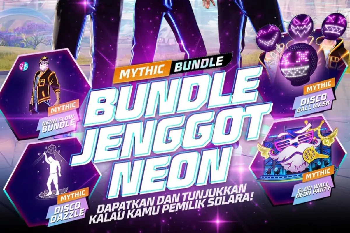 Hadiah bundle keren yang bisa didapat dari klaim kode redeem FF gratis. (Sumber: Instagram/freefirebgid)