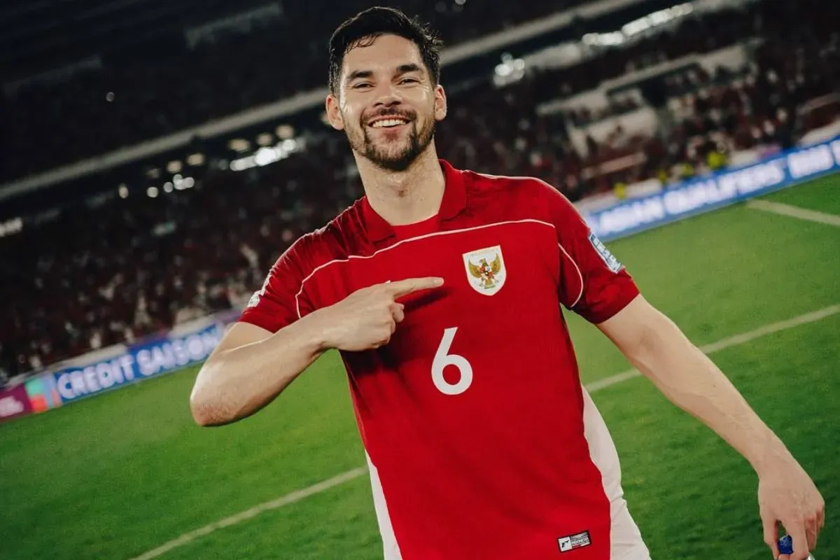 Pemain Timnas Indonesia Sandy Walsh. (Sumber: Instagram/@sandywalsh)