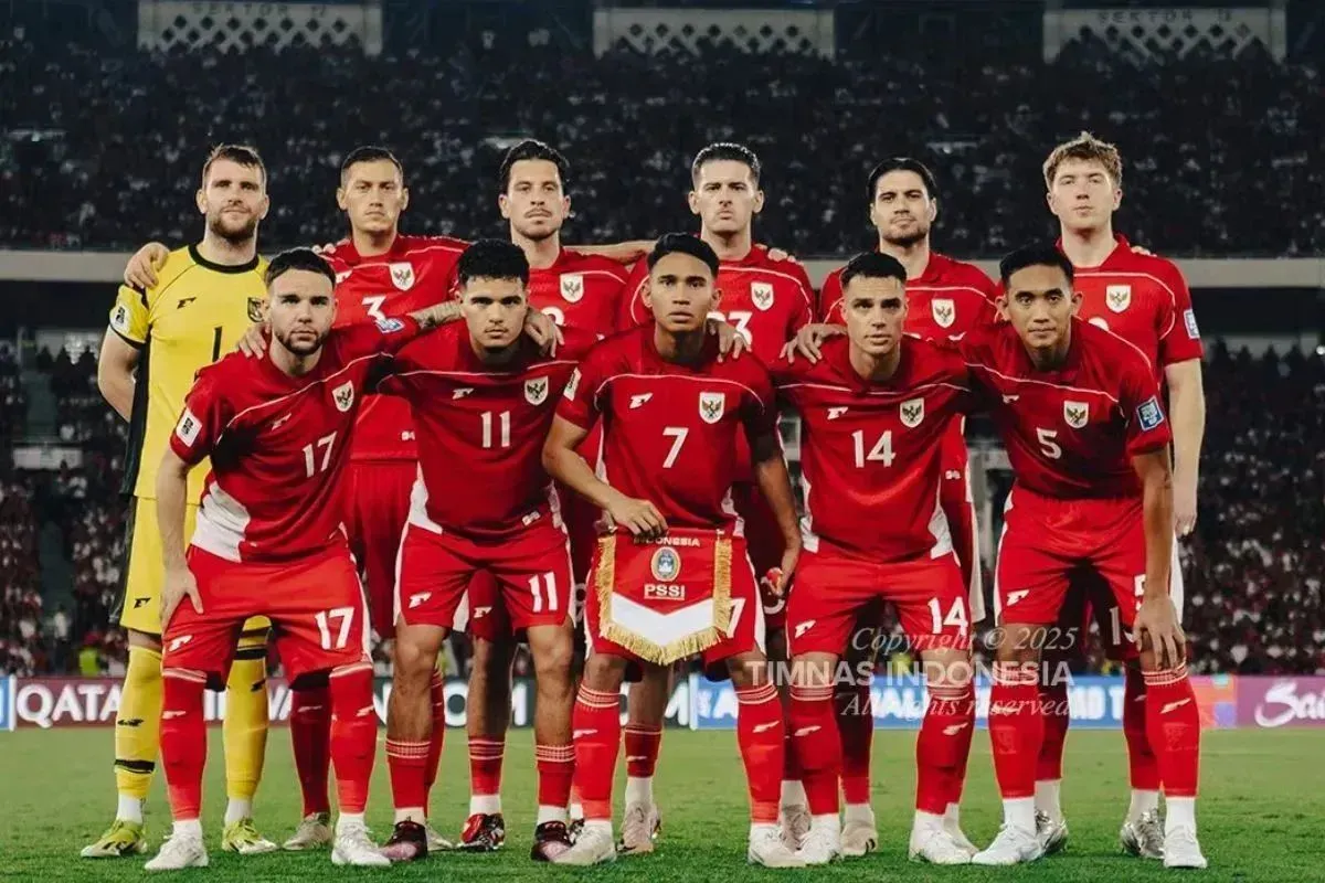 Potret para pemain Timnas Indonesia. (Sumber: X/@TimnasIndonesia)