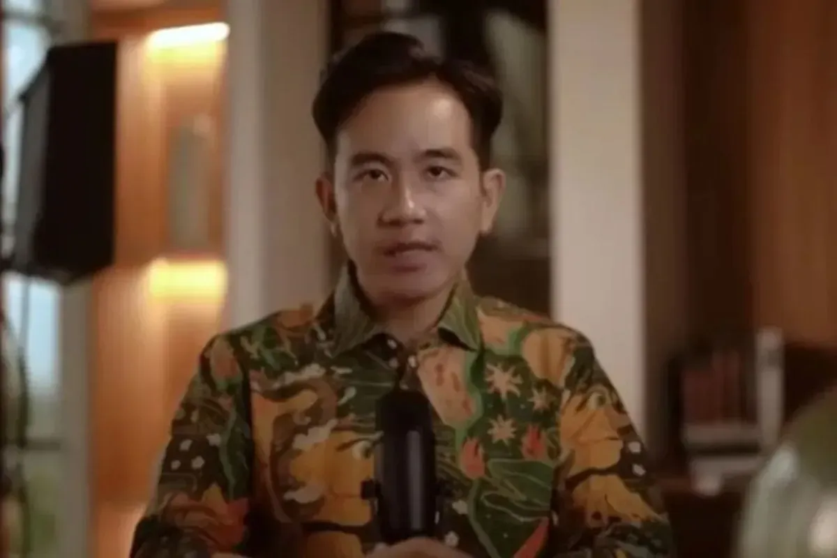 Potret Wakil Presiden Gibran Rakabuming Raka. (Sumber: Tangkap layar YouTube/Gibran Rakabuming)