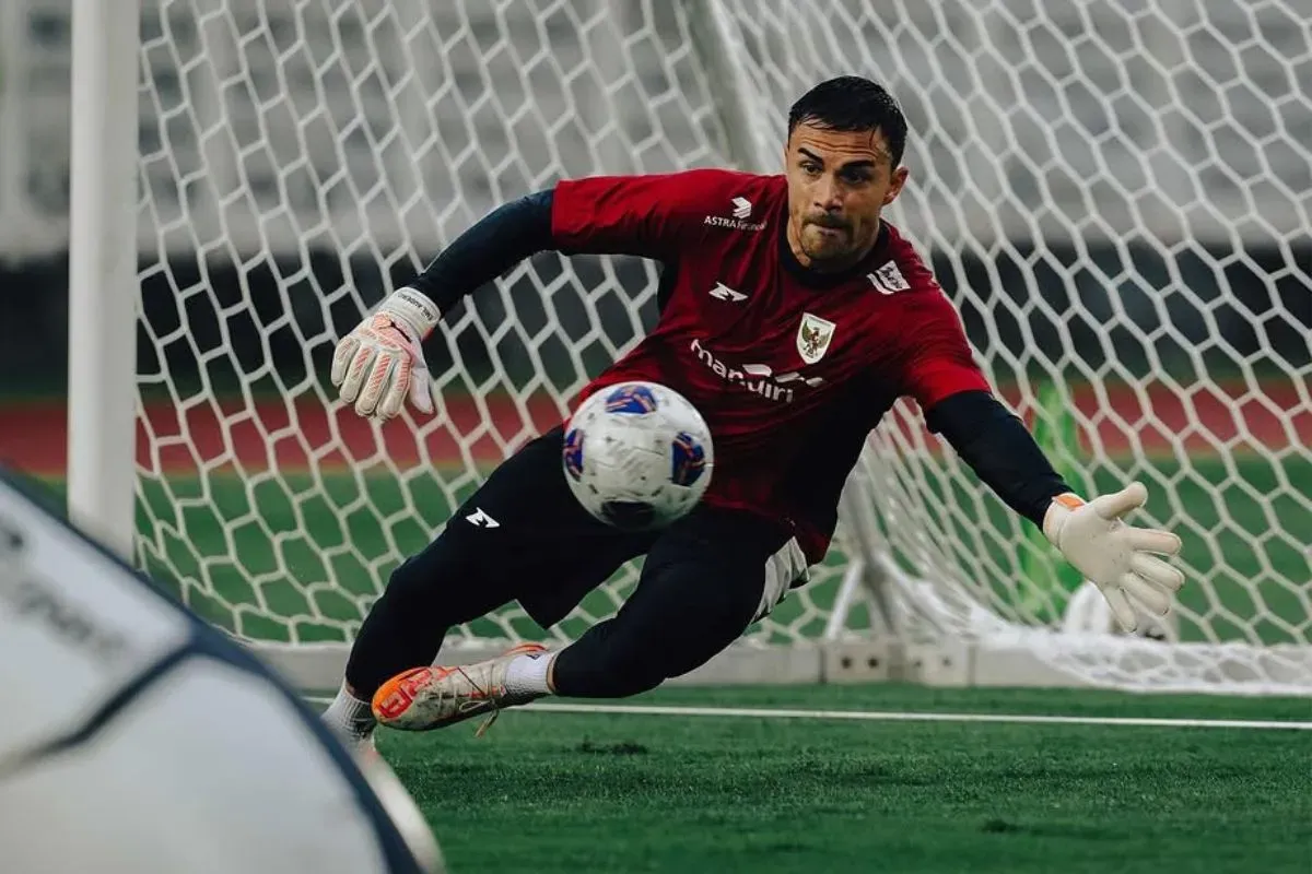 Emil Audero Mulyadi, kiper Timnas Indonesia. (Sumber: Instagram/@emilaudero)
