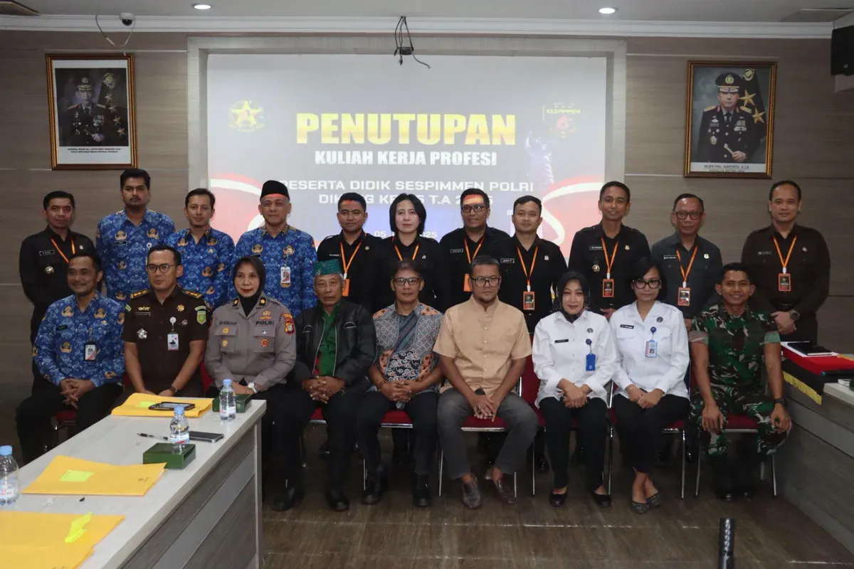 Kegiatan KKP kepada 10 peserta didik Sespimmen Polri di Polres Metro Jaksel. (Sumber: Polres Metro Jakarta Selatan)
