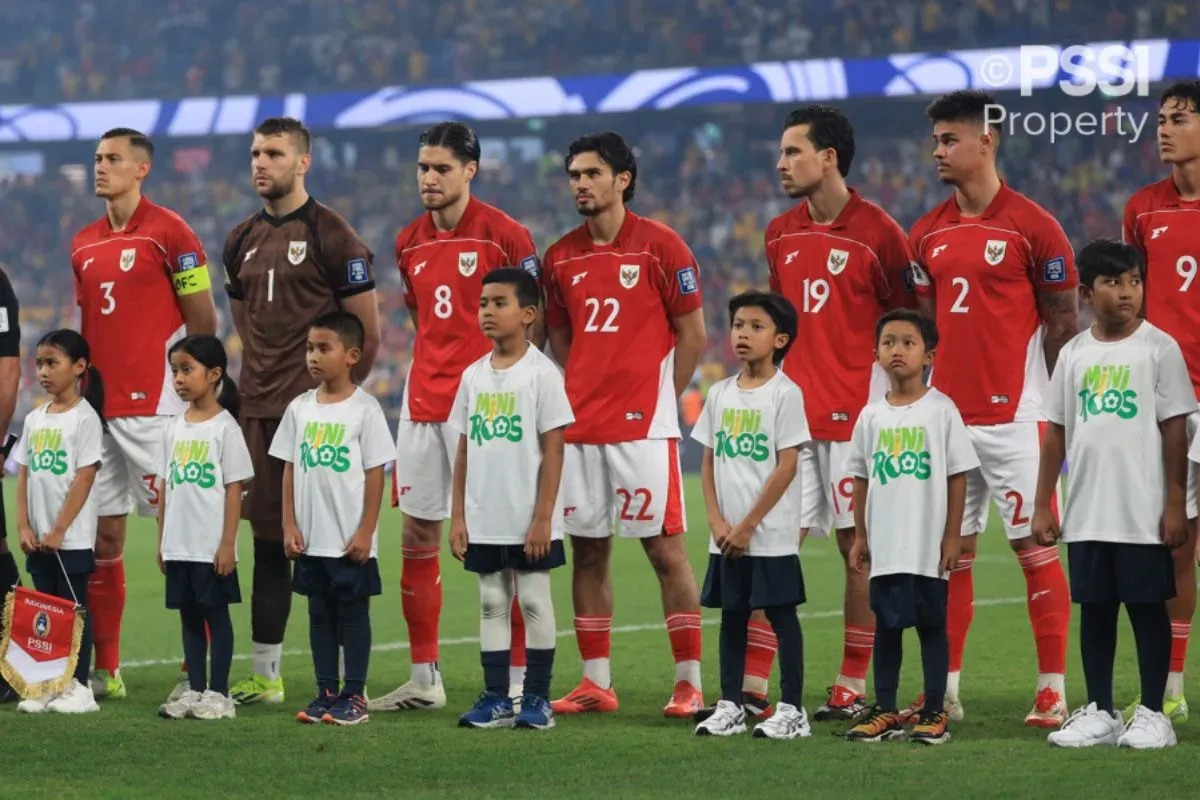 Nonton live streaming Timnas Indonesia vs China malam ini dimana? Cek linknya di sini. (Sumber: PSSI)