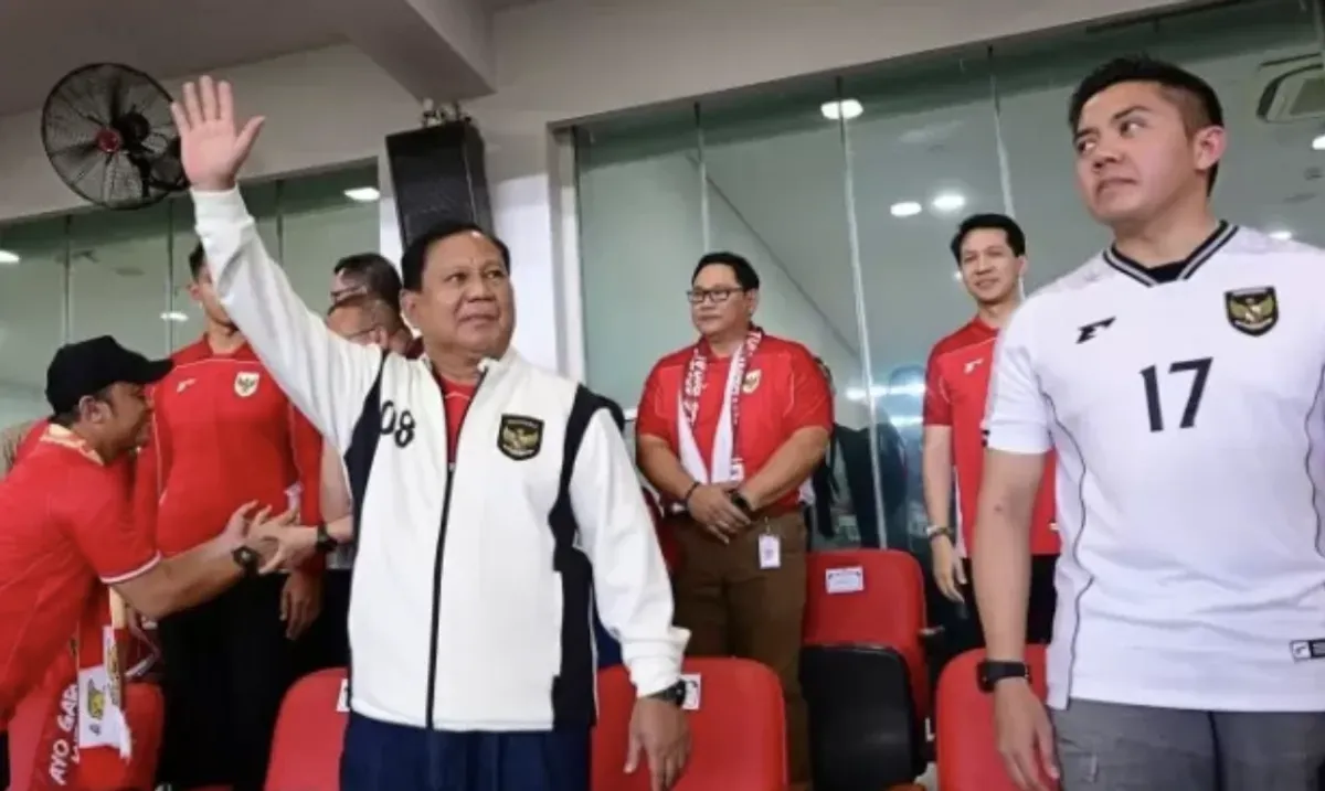 Timnas Indonesia Dapat Jam Tangan Rolex Usai Jamuan Makan Siang Bersama Prabowo. (Sumber: Dok/BPMI Setpres)